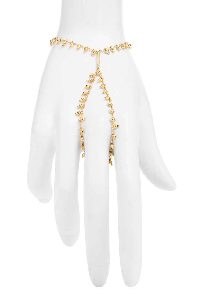 Danji 14k Gold Filled Hand Chain, Main, color, GOLD