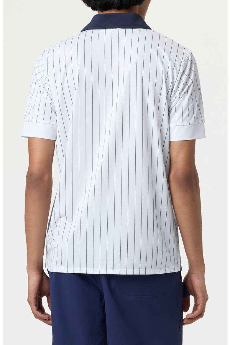 Iconic Peformance Polo, Alternate, color, WHITE/FILA NAVY