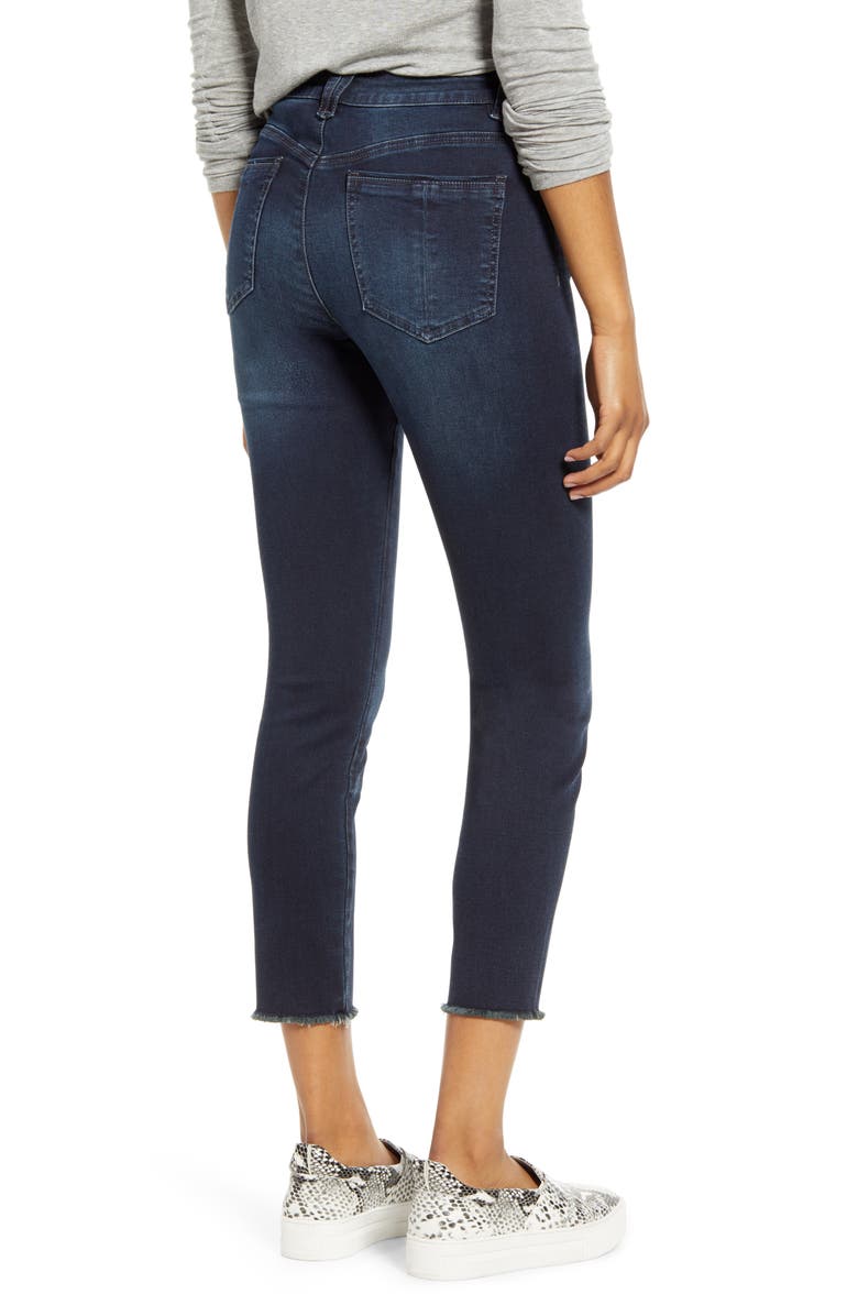 Wit & Wisdom High Waist Ankle Jeans, Alternate, color, 