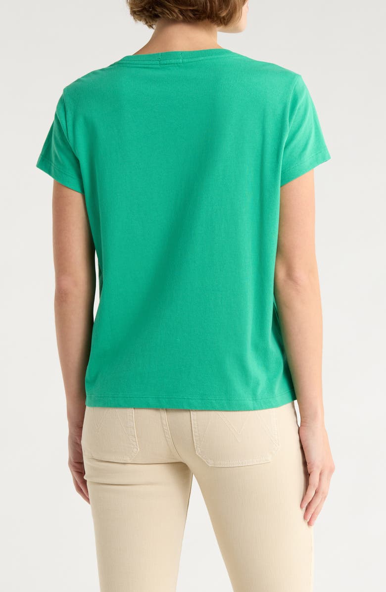 MOTHER The Goodie Goodie Embellished Cotton Graphic T-Shirt, Alternate, color, Surf Patrol