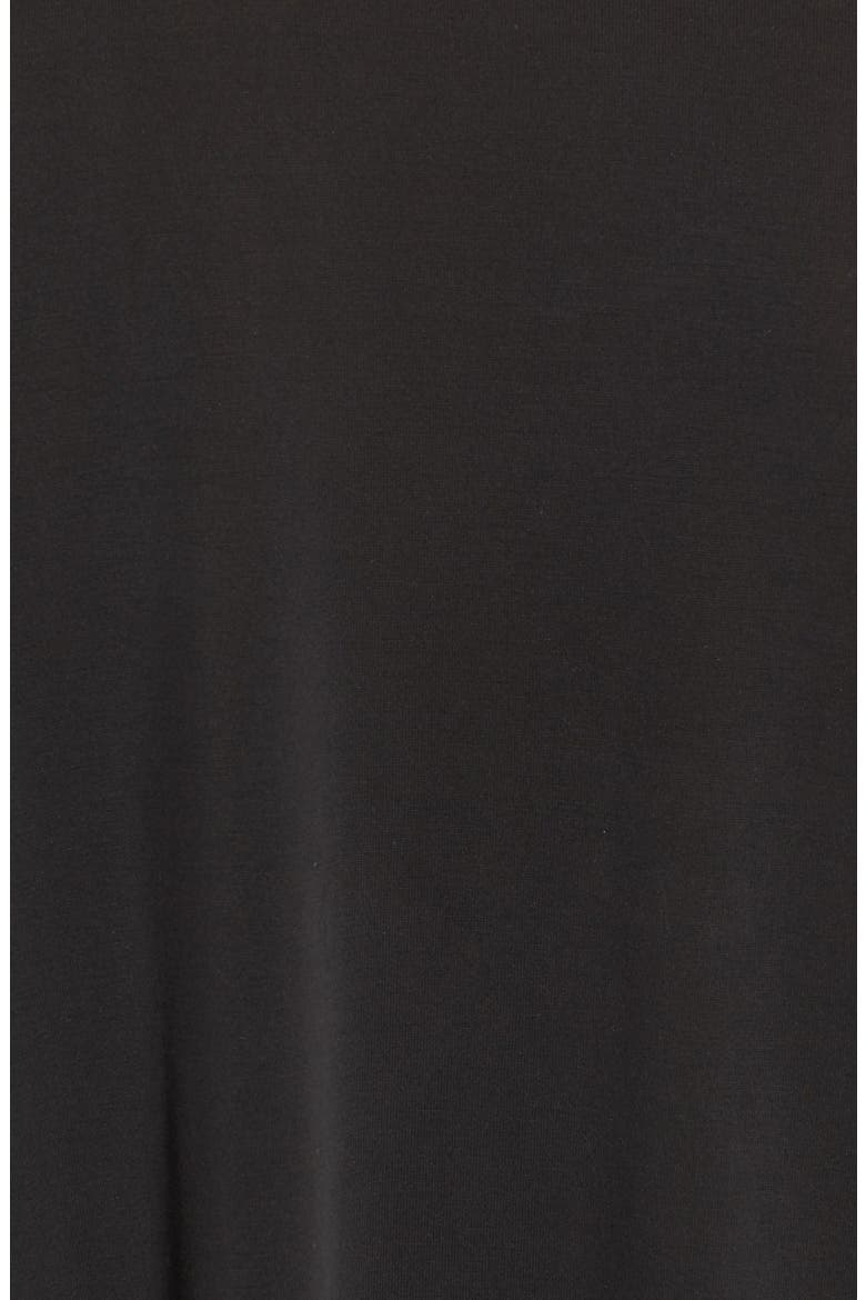Cold Shoulder Flutter Sleeve Top, Alternate, color, BLACK