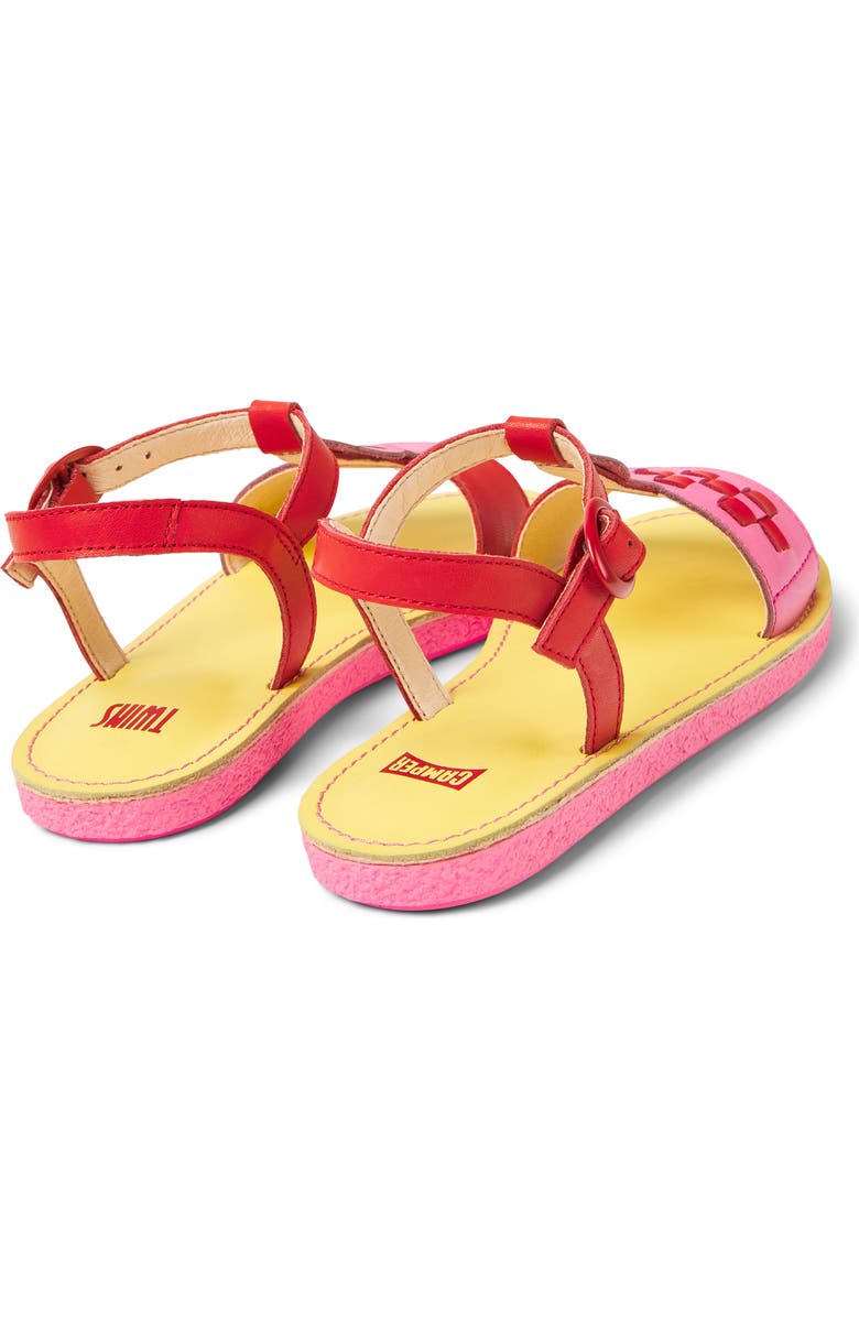 Camper Kids' Twins Mismatched Sandals, Alternate, color, Yellow