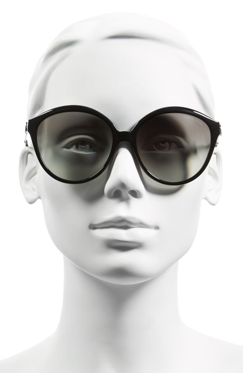 Michael Kors Collection 58mm 'Mykonos' Retro Sunglasses, Alternate, color,