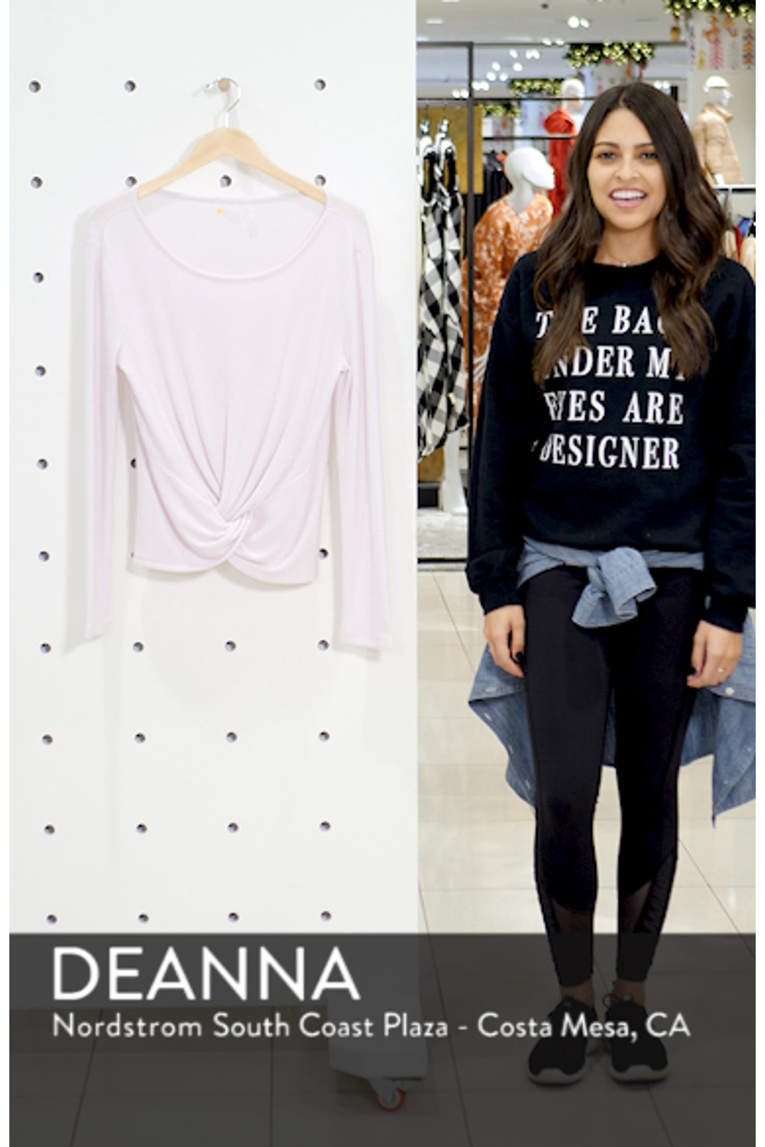 40 Knots Rope Zella Knot a Chance Top (Women) | Nordstromrack