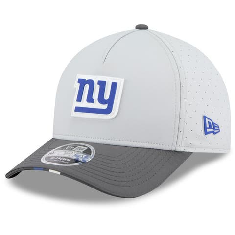 Men's New Era  Gray/Graphite New York Giants 2025 NFL Training Camp A-Frame 9FORTY Adjustable Hat