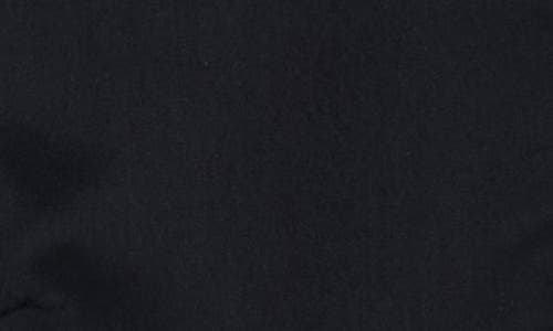 French Connection Gathered Seam Puff Sleeve Button-up Shirt In Black