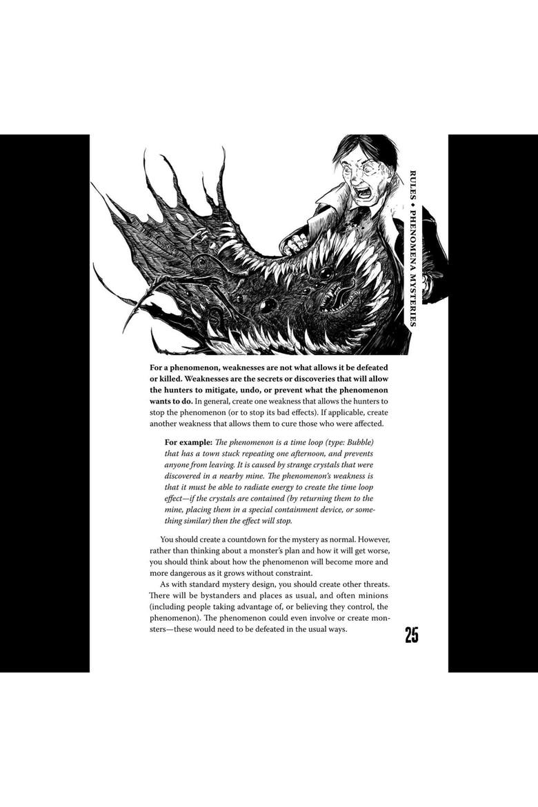 Monster Of The Week, Tome Of Mysteries Hardcover RPG Supplement Book, Alternate, color, Multicolored