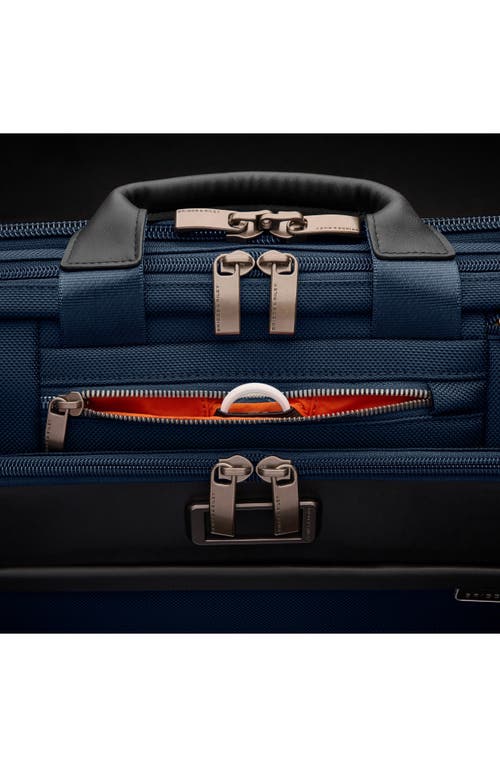 Briggs & Riley Work Medium Expandable Briefcase In Navy