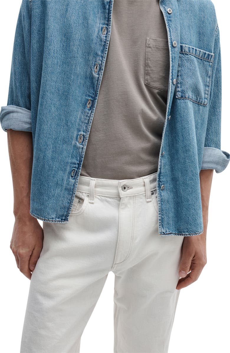 rag & bone Fit 4 Selvedge Straight Leg Jeans, Alternate, color, Silas