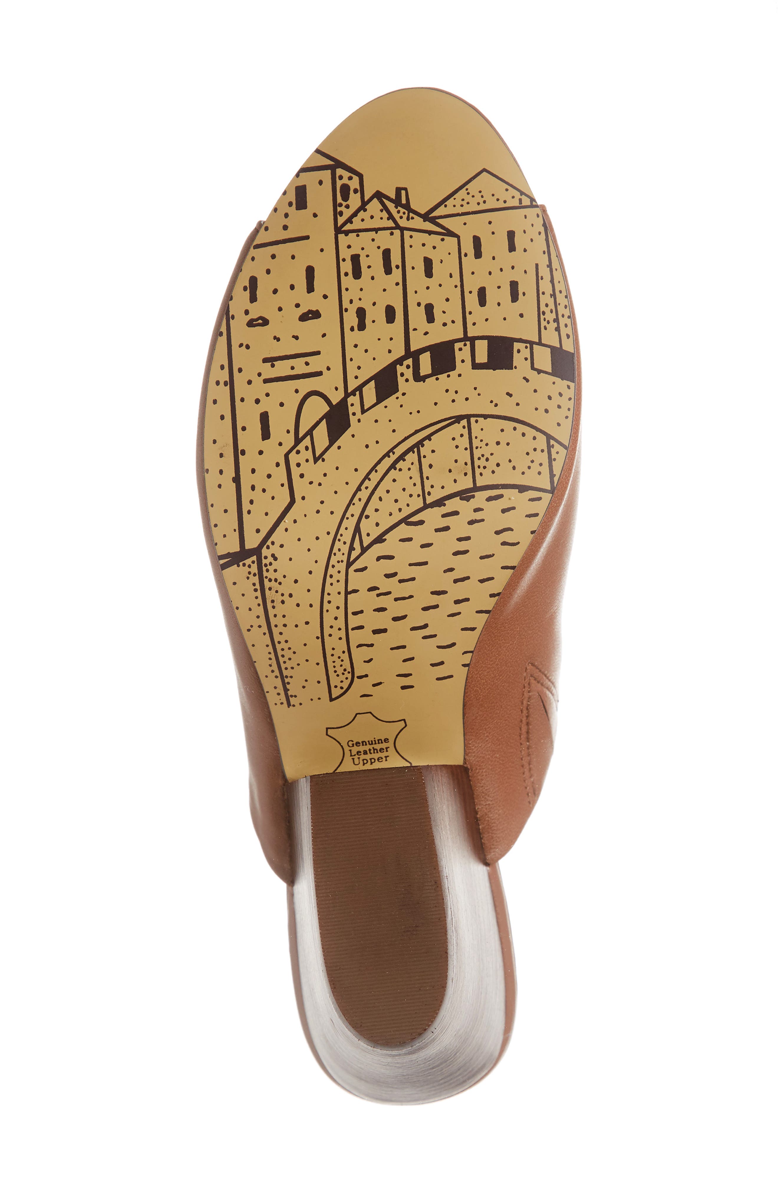 Kathy Open Toe Mule, Alternate, color, TAN LEATHER