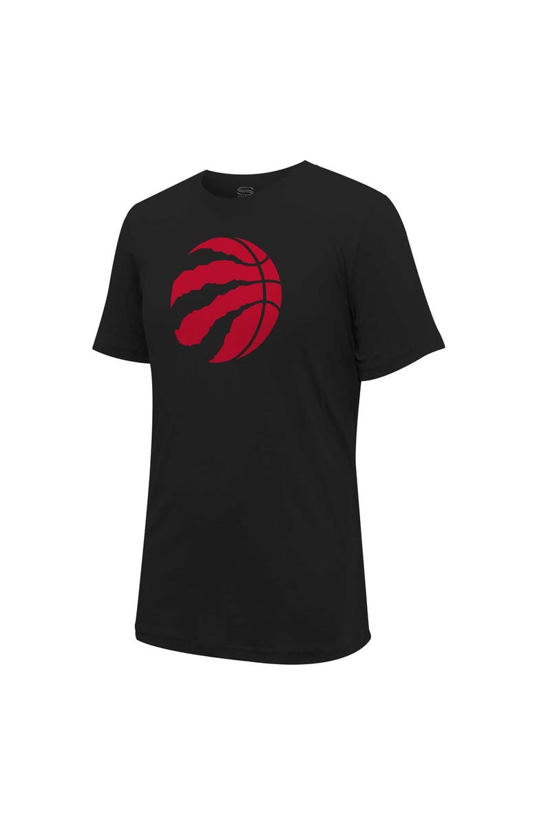 Stadium Essentials Unisex Stadium Essentials Black Toronto Raptors Primary Logo T-Shirt, Alternate, color, Black