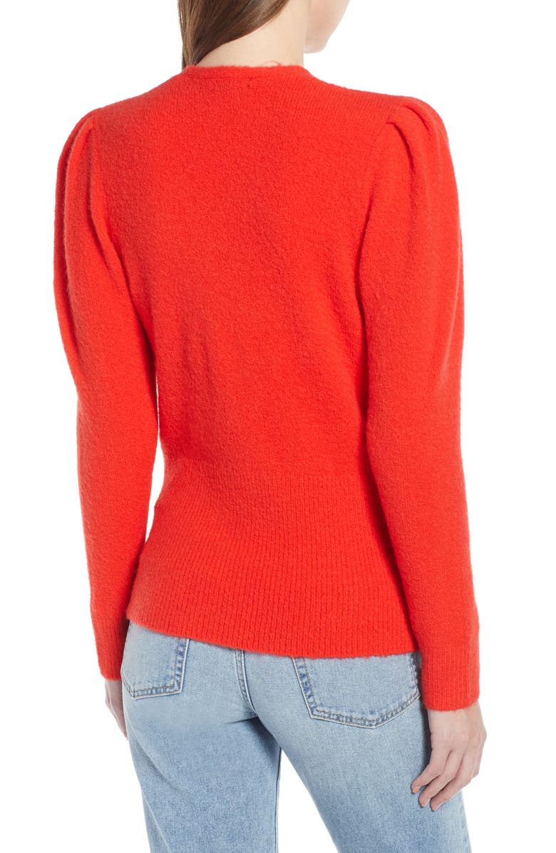 Something Navy Surplice Sweater, Alternate, color,