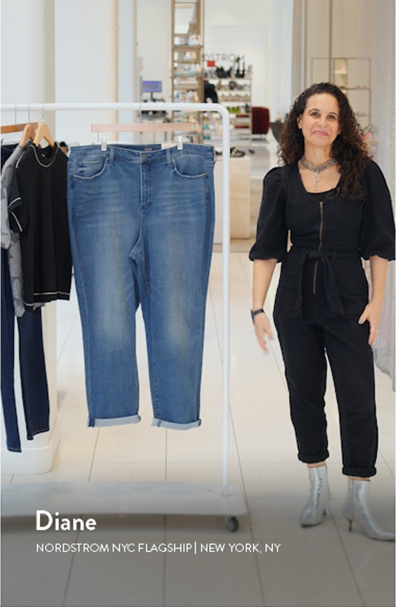 Margot High Waist Girlfriend Jeans, sales video thumbnail