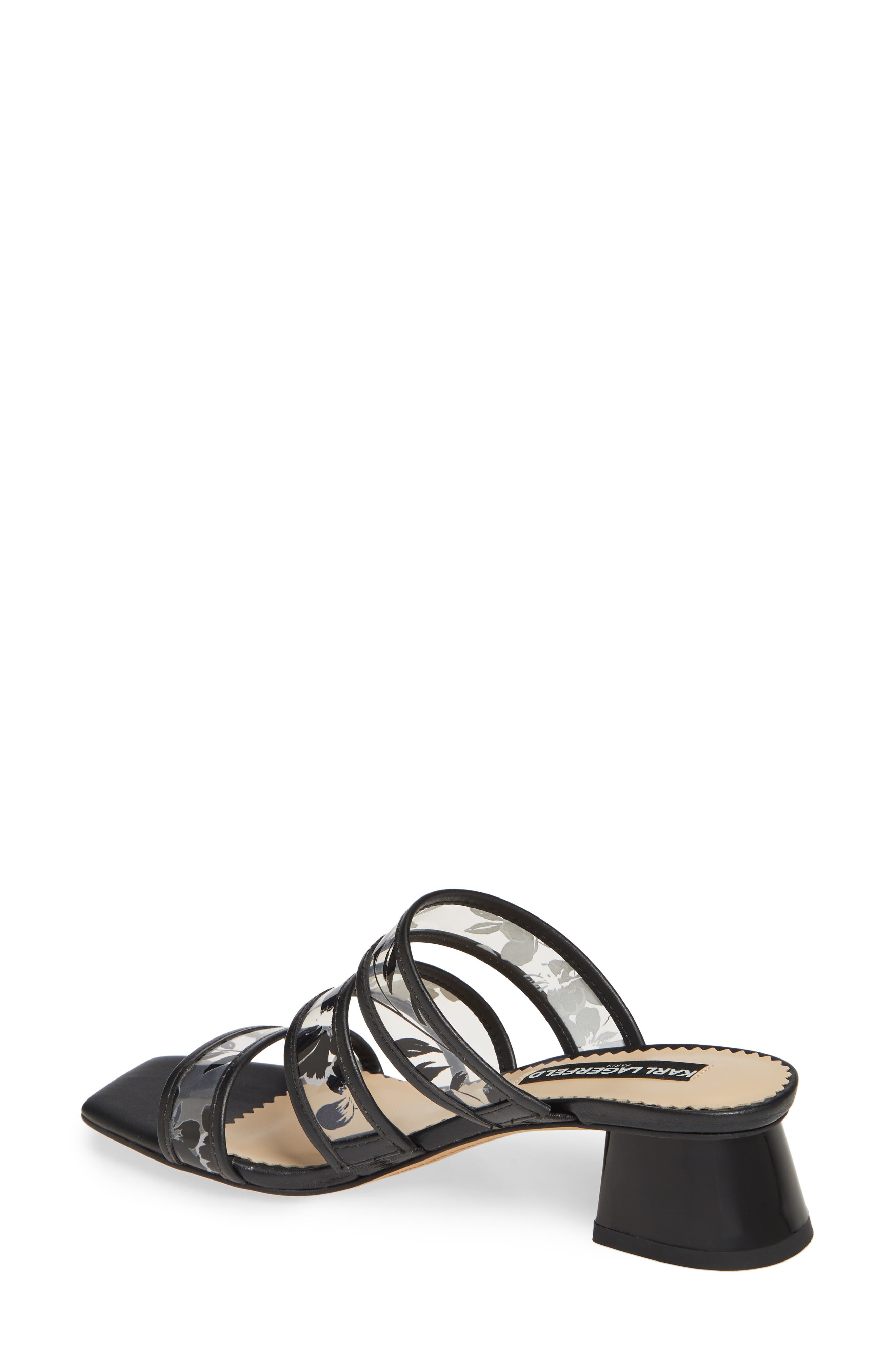 KARL LAGERFELD PARIS Maci Slide Sandal, Alternate, color, 