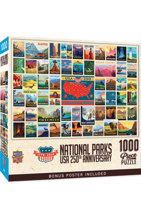 National Parks 250th 1000 Piece Puzzle