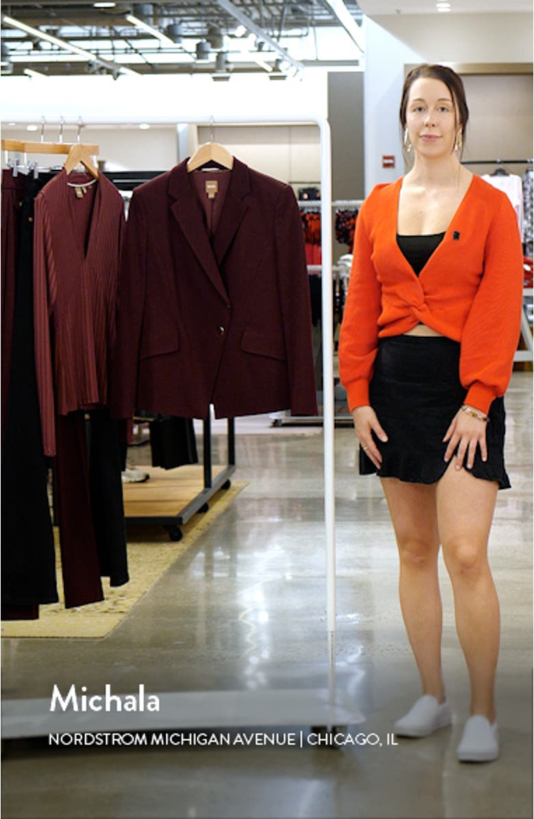 Jatawa Asymmetric Twill Blazer, sales video thumbnail