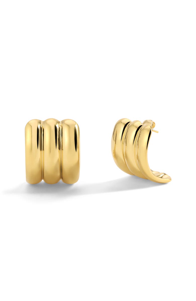 Mazin Jewels Maya Earrings, Main, color, Gold
