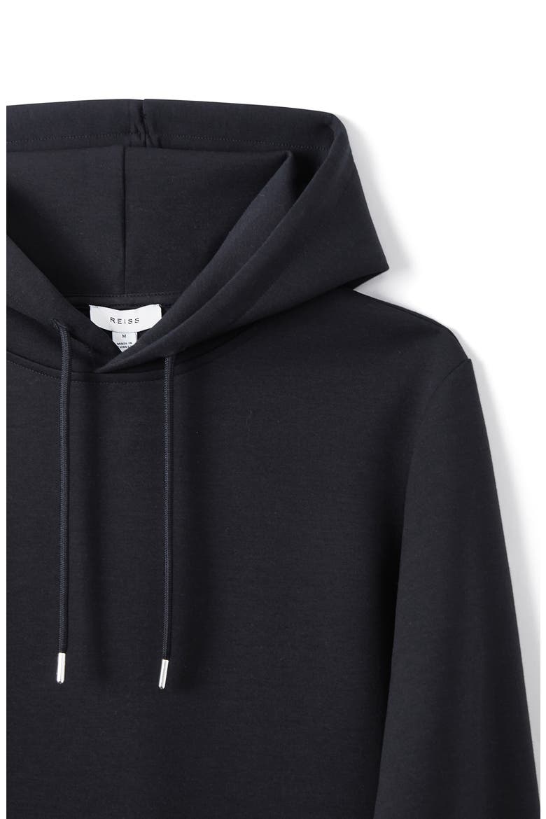 Fabien Double Knit Hoodie, Alternate, color, NAVY BLUE