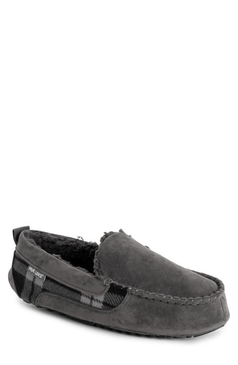 Emmett Faux Shearling Lined Slipper (Men)