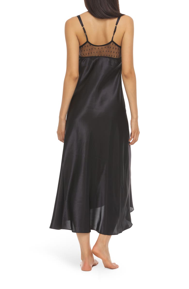 Flora By Flora Nikrooz FLORA NIKROOZ Stella Gown, Alternate, color, Black