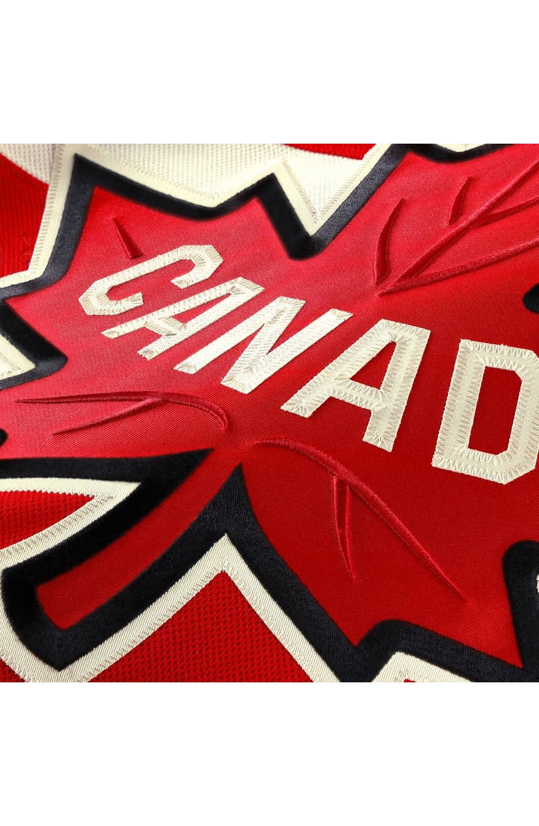 FANATICS Men's Fanatics Nathan MacKinnon Red Canada 2025 4 Nations Face-Off Premium Jersey, Alternate, color,