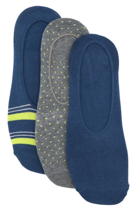 3-Pack Assorted Ankle Socks
