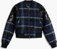 Desigual Sequin Appliqué Crop Jacket