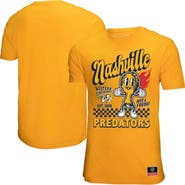Mitchell & Ness Men's Mitchell & Ness Gold Nashville Predators Local Food T-Shirt