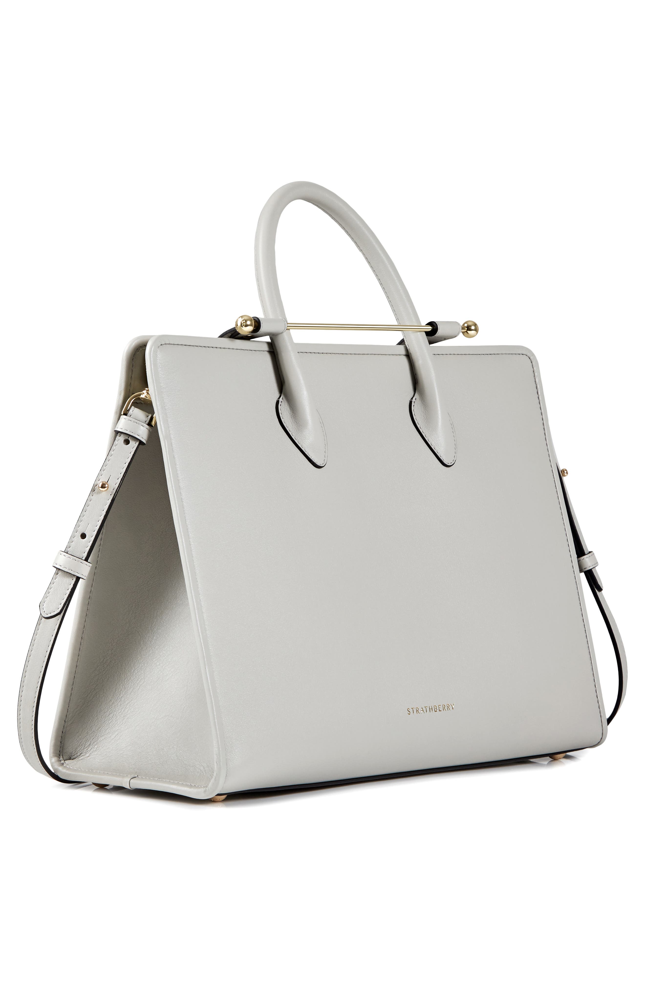 Strathberry Large Leather Tote, Alternate, color, 