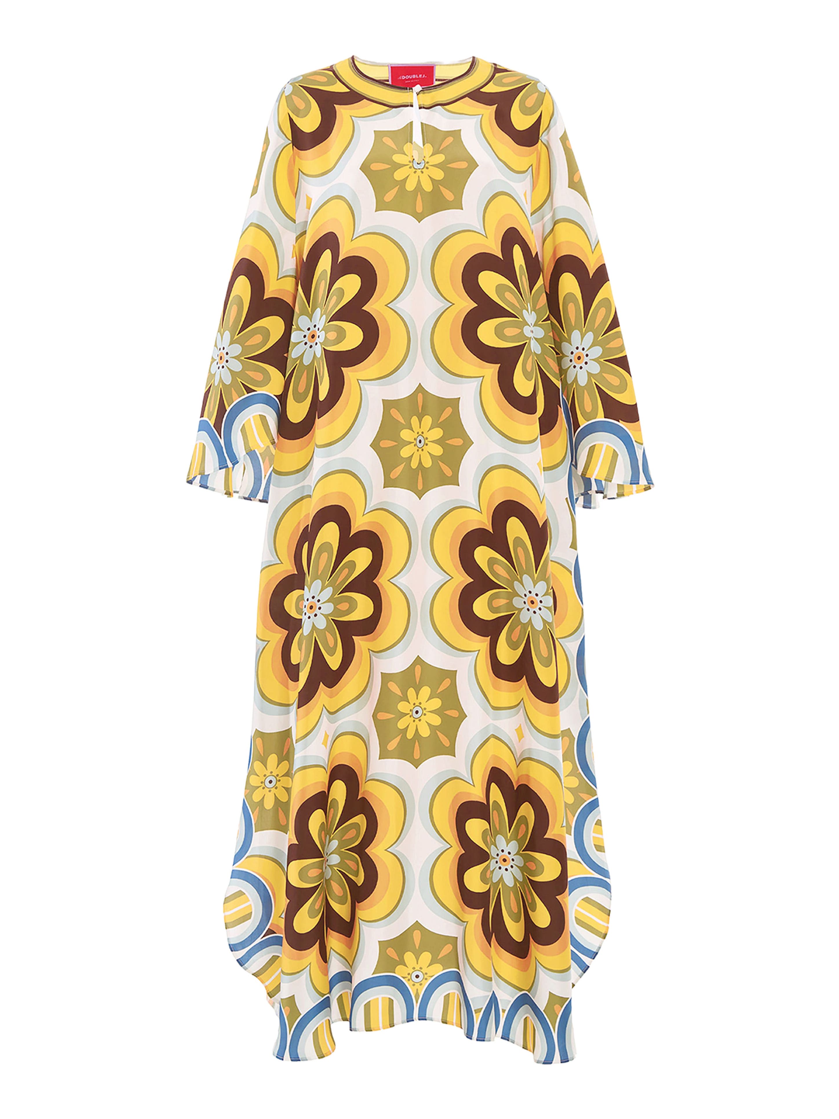Flying Kaftan Ciccio Placee Dark Mustard - image 2