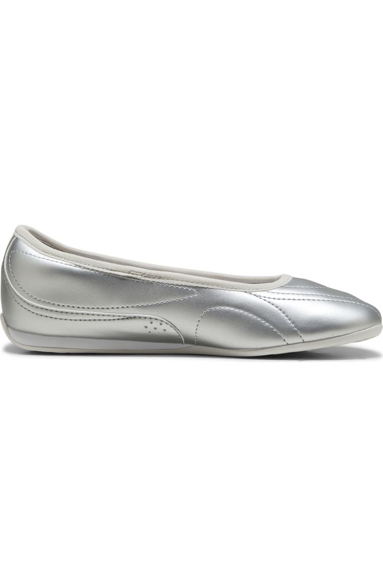 PUMA Catch Soleil Ballerina Flat, Alternate, color, Puma Silver/ Feather Gray