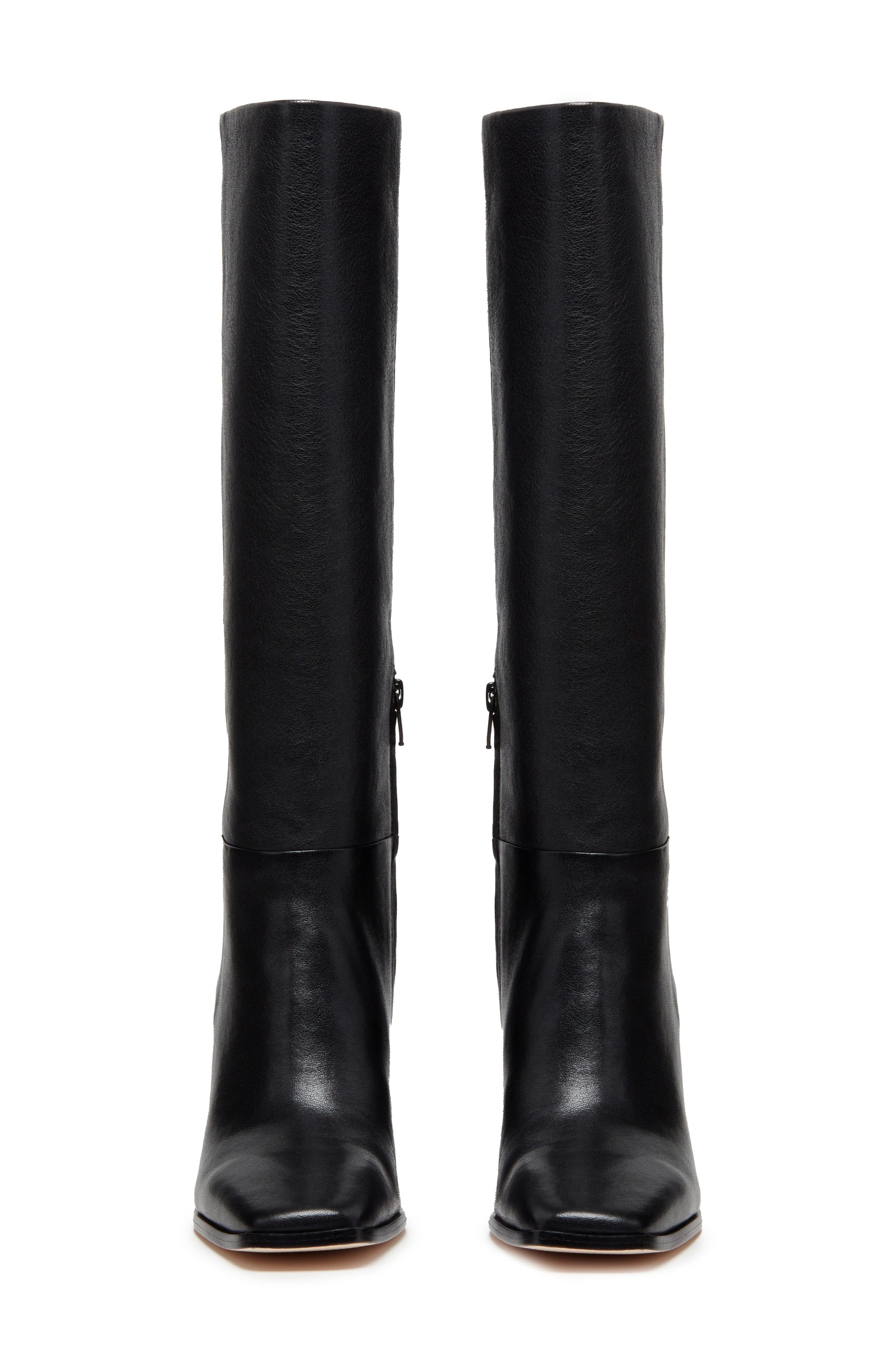 Faye Tall Boot, Alternate, color, BLACK