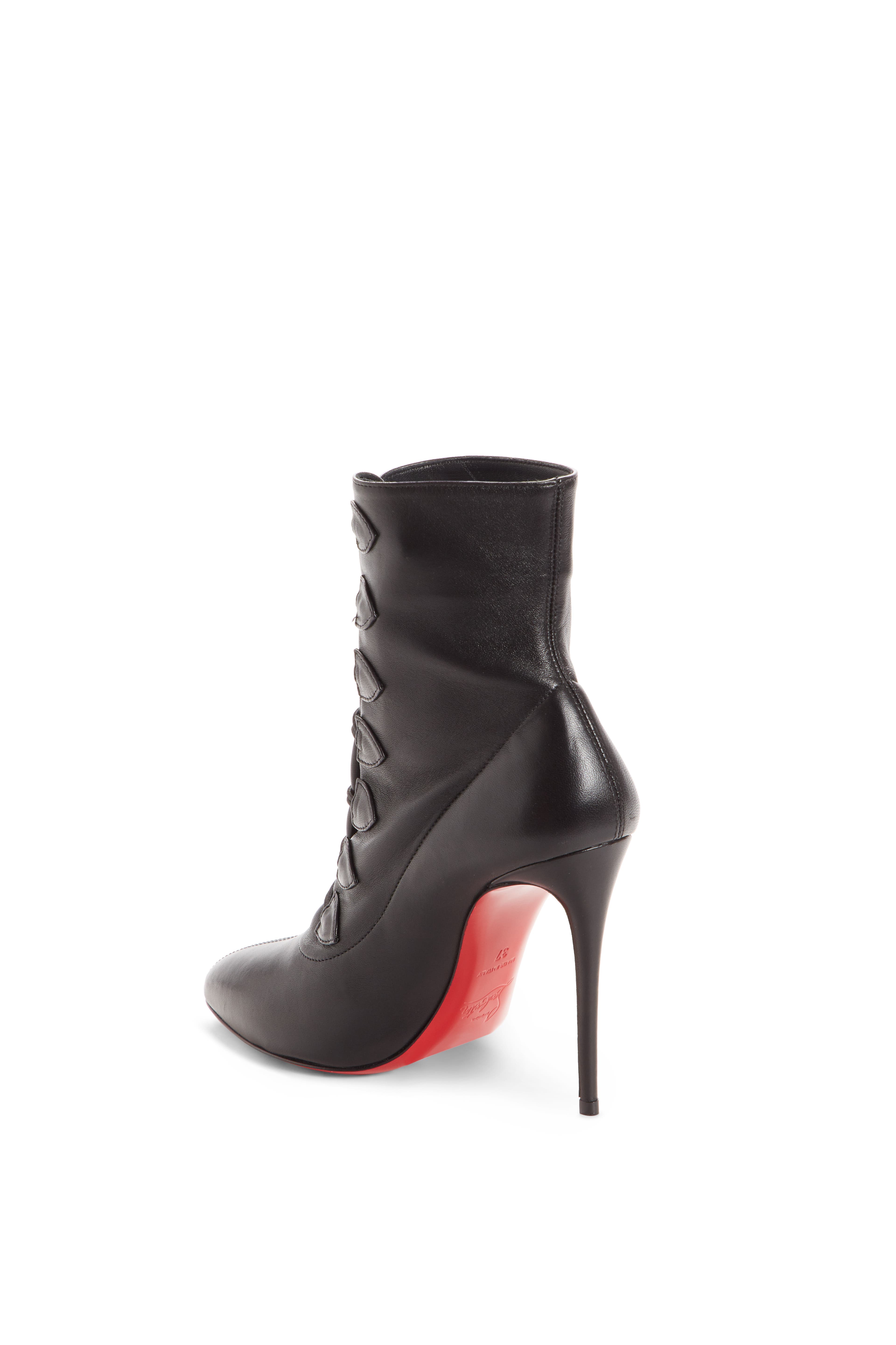 Christian Louboutin French Tutu Pointy Toe Bootie, Alternate, color, 