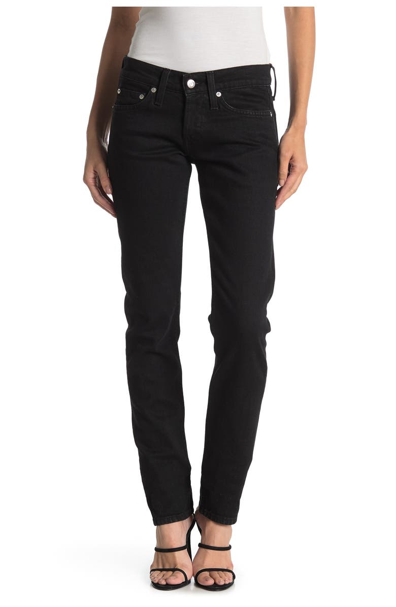 Helmut Lang Masc Lo Drainpipe Denim Pants, Main, color,