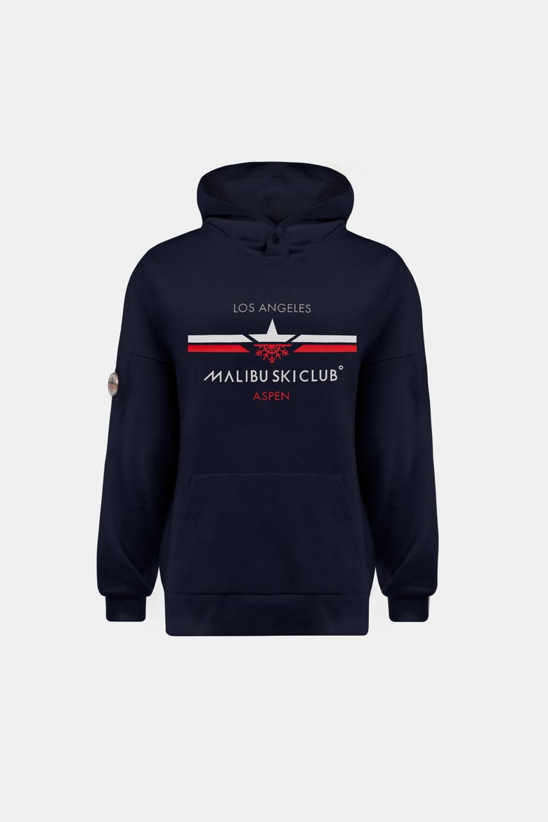 Snow Icon Hoodie, Main, color, Navy