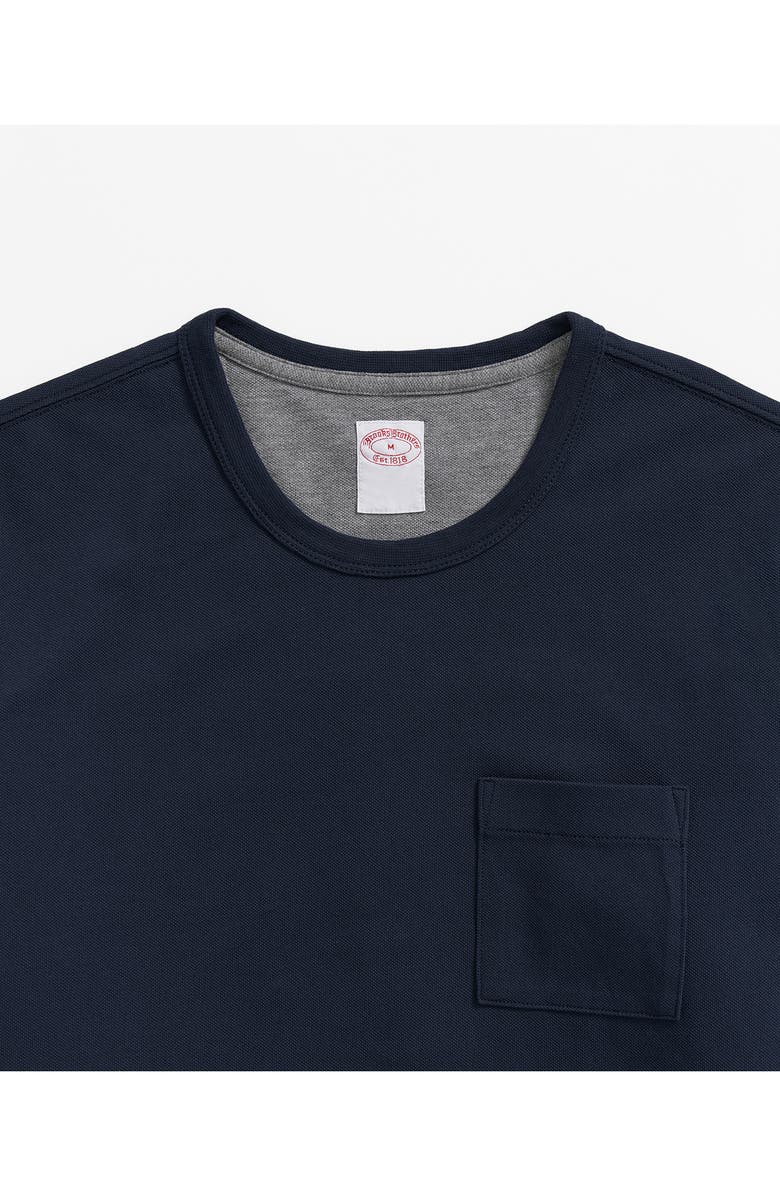 Brooks Brothers Stretch Supima<sup>®</sup> Cotton Piqué Knit T-Shirt, Alternate, color, 