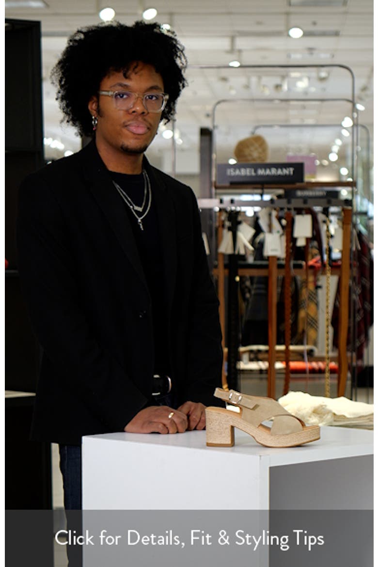Marianne Slingback Platform Sandal video