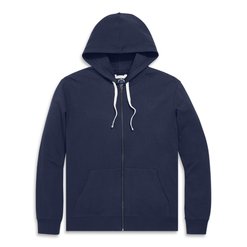 Shop Primary Adult 24/7 Zip Hoodie In Navy