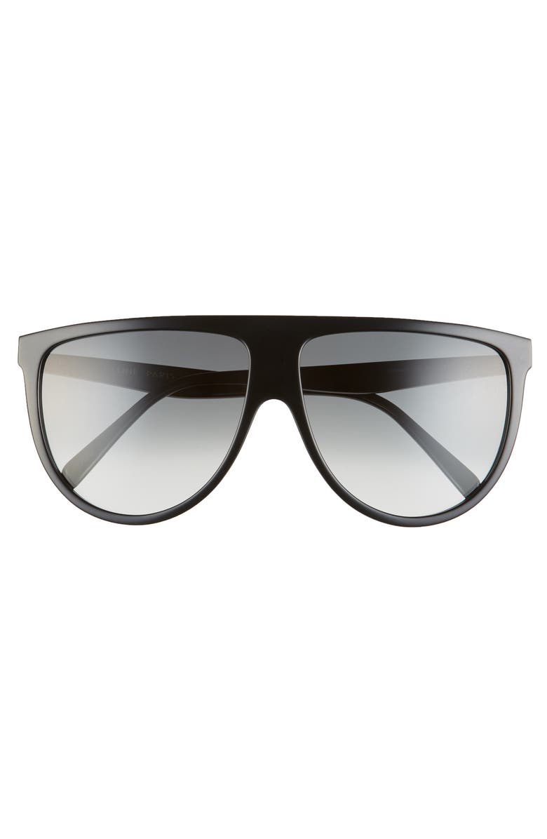 CELINE 62mm Oversize Aviator Sunglasses, Alternate, color, 