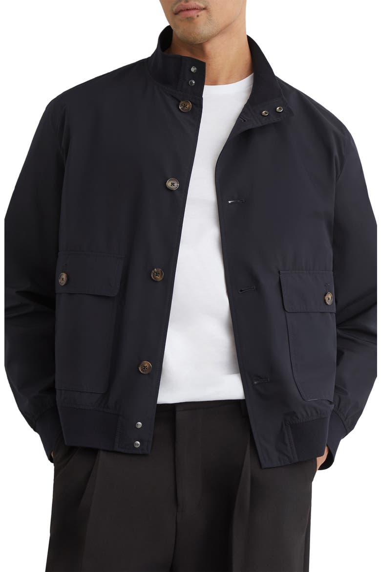 Latent Technical Bomber Jacket, Alternate, color, NAVY