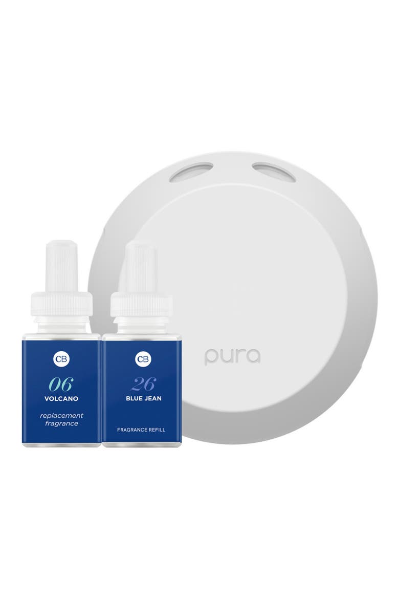 x Capri Blue Diffuser Set, Main, color, WHITE