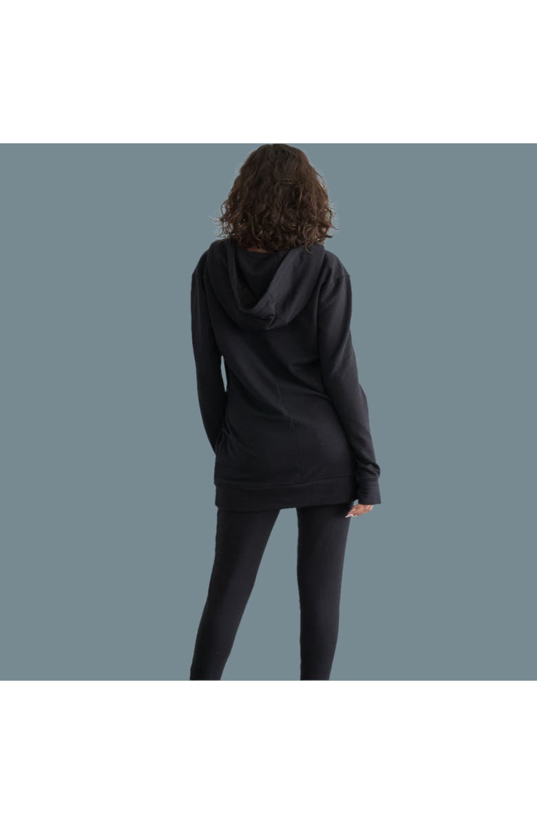 eavolu Serengeti Eco-Luxe Fleece Oversized Hoodie | Cloud-Soft Comfort, Alternate, color,