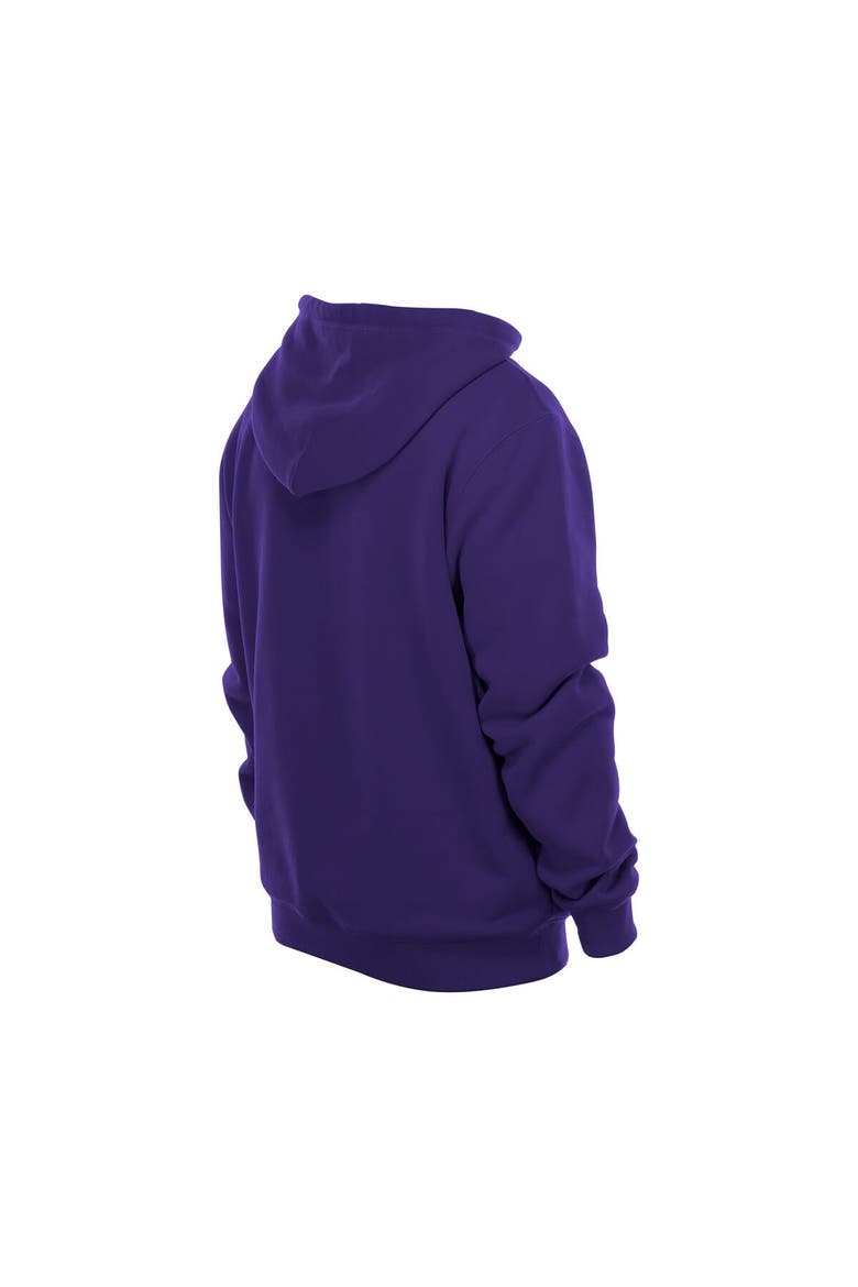 Men's New Era Purple Minnesota Vikings Combine Authentic Local State Throwback Hoodie, Alternate, color, Purple
