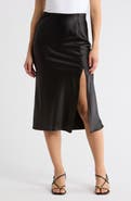 Tart Aryanwen Satin Midi Skirt
