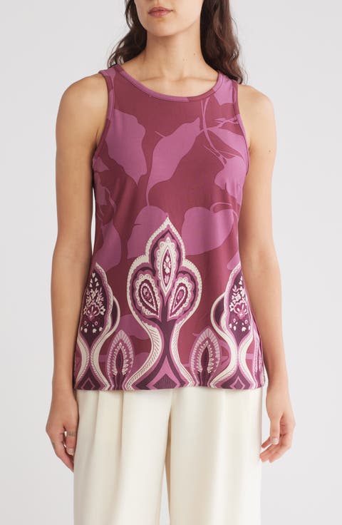 Keyhole Split Back Tank
