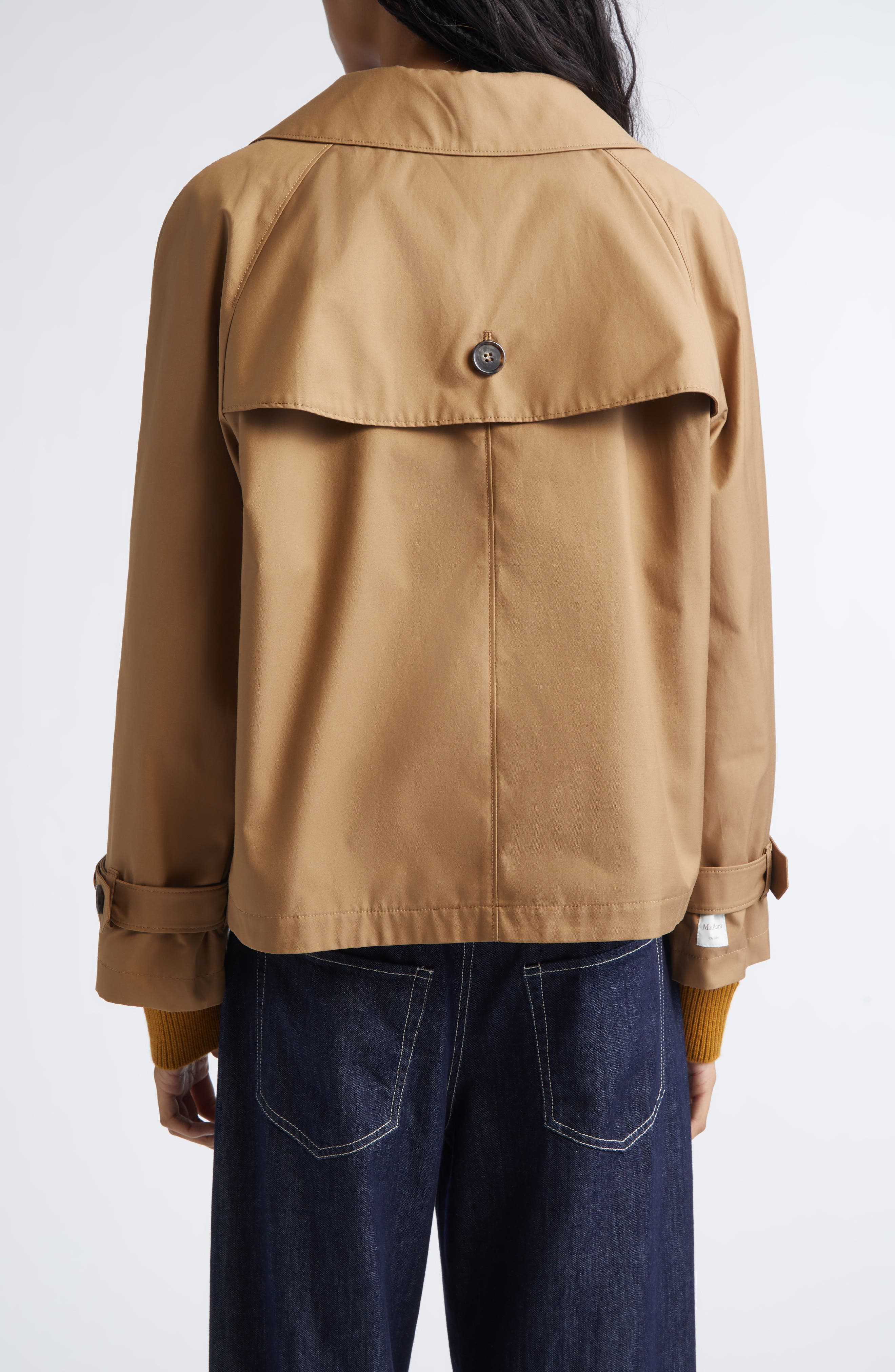 Tesora Water Repellent Short Trench Coat - image 2