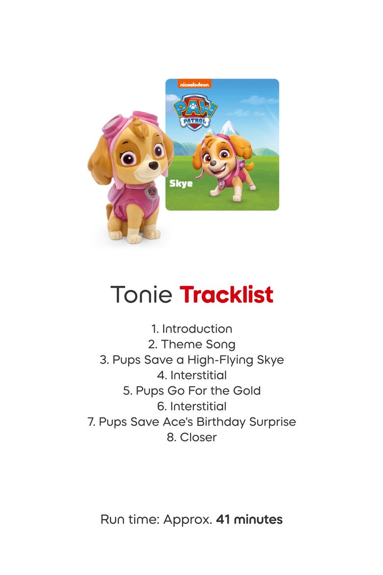 Paw Patrol 3-Pack Toniebox Audio Figurines, Alternate, color, NO COLOR