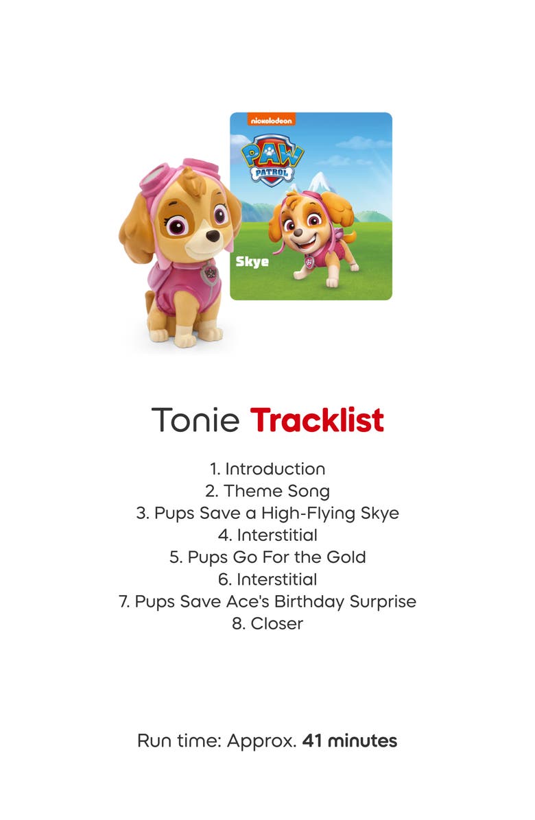 tonies Paw Patrol 3-Pack Toniebox Audio Figurines, Alternate, color, 