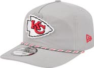 New Era Men's New Era Gray Kansas City Chiefs Rope 19TWENTY Hat