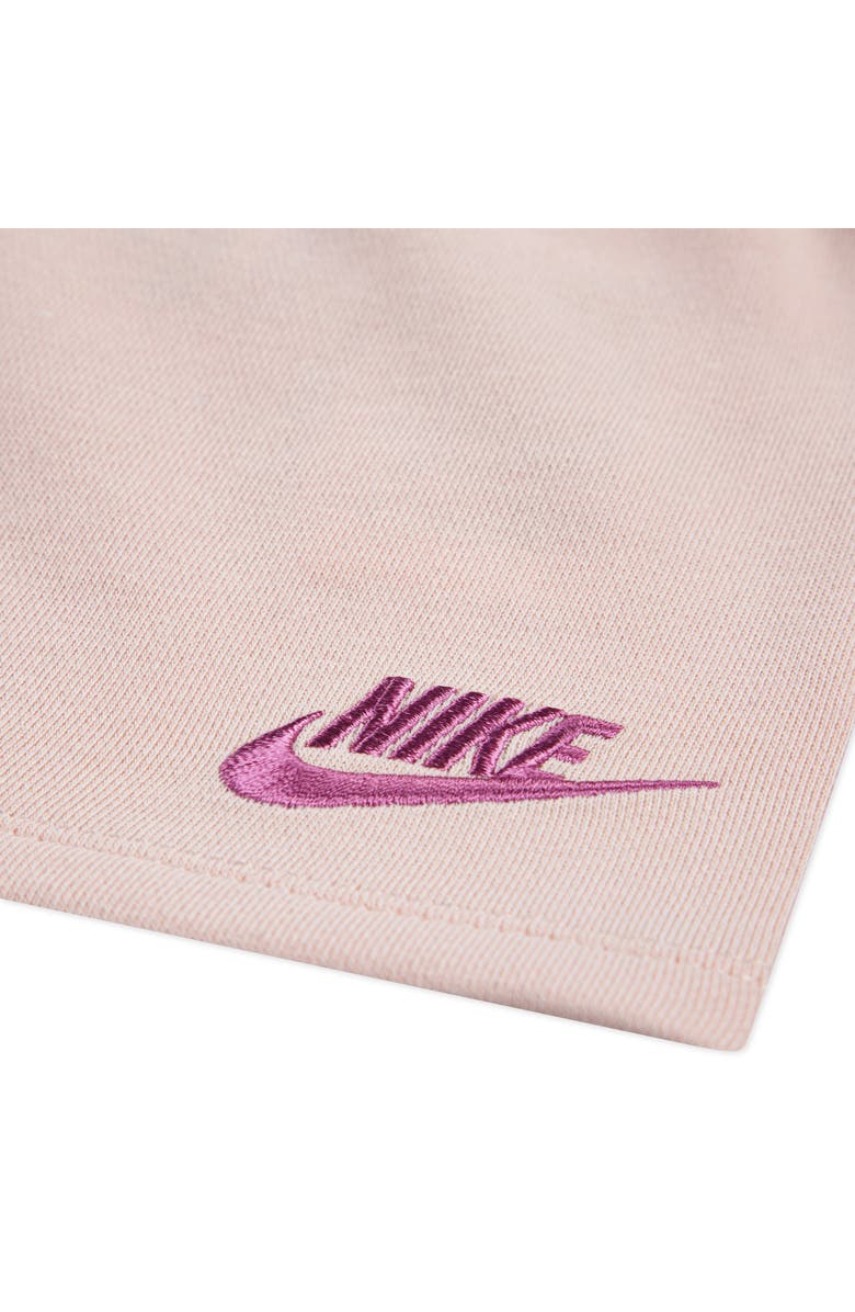 Nike Kids' Jersey T-Shirt & French Terry Shorts Set, Alternate, color, Washed Coral